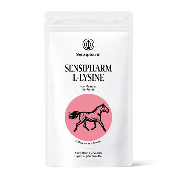 L-Lysin Kapseln | Aminosäure für Pferde