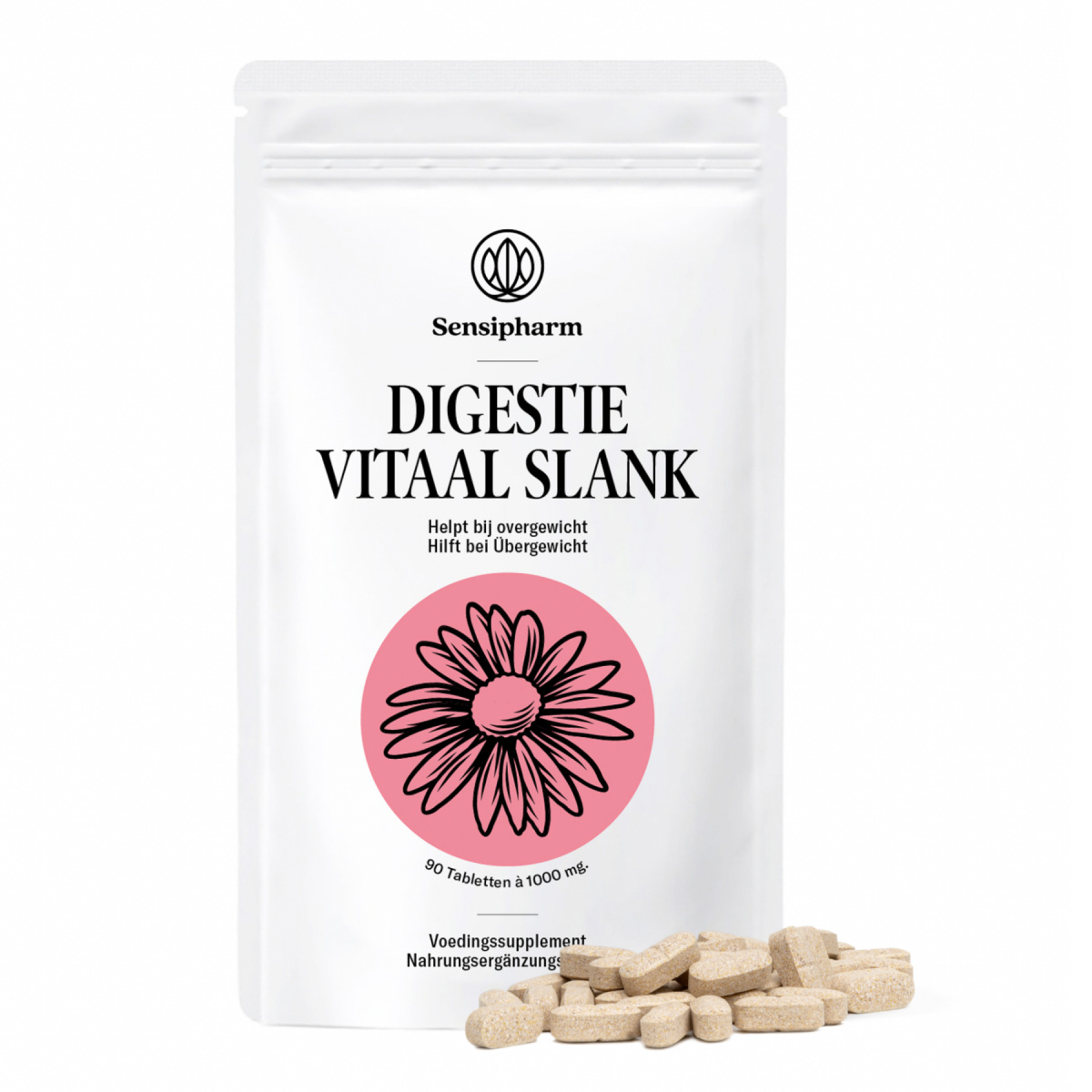 Digestion Vital Schlank - 1000 mg. 90 tabl.