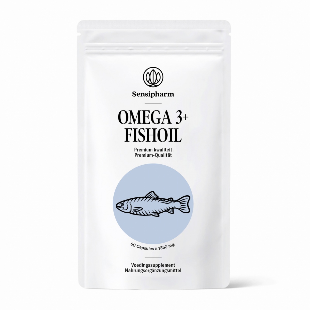 Omega 3+ Fischöl - 1350 mg. 60 Kaps.