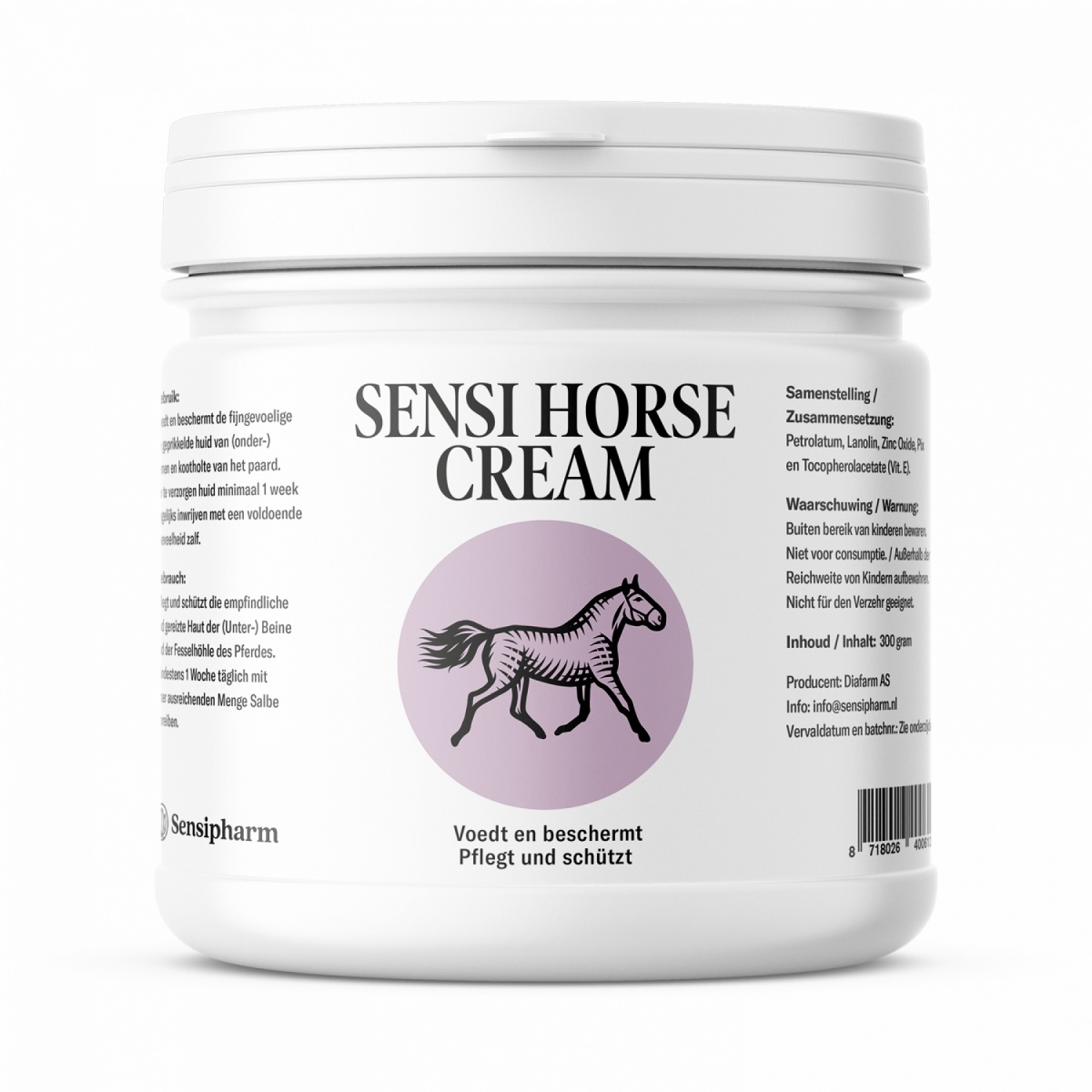 Sensi Horse Cream - 300 gr. Mauke Salbe