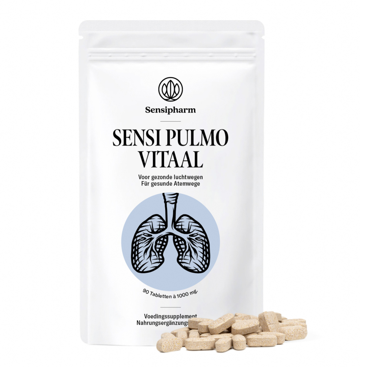 Sensi Pulmo Vital - 1000 mg. 90 tabl.