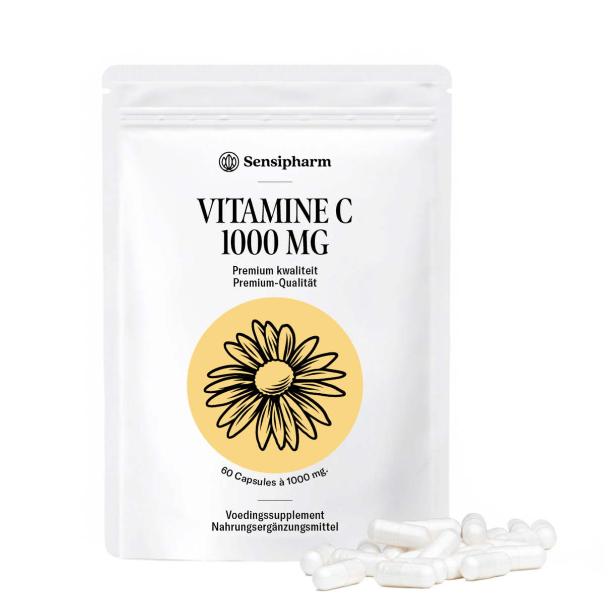 Sensipharm Vitamine C - 1000 mg. 60 caps.