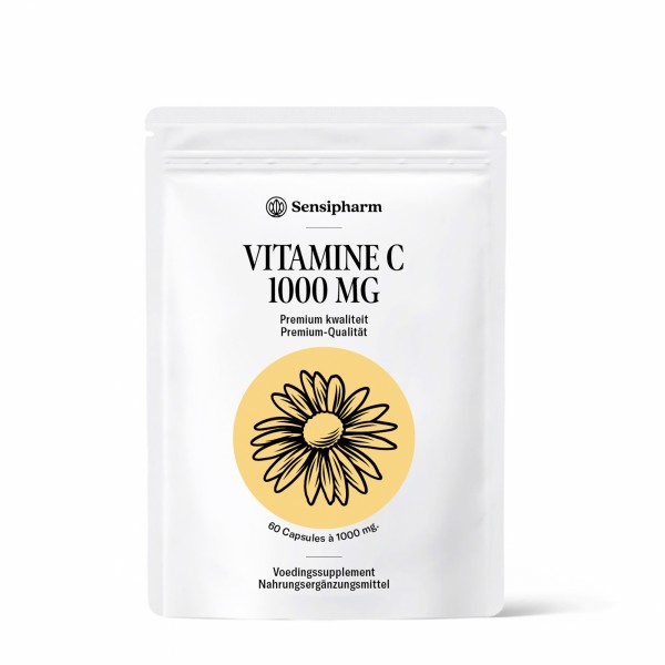 Vitamin C 1000 mg hochdosiert | für Immunsystem & Kollagen