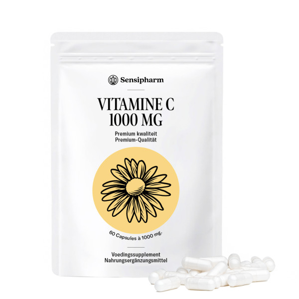Vitamin C 1000 mg hochdosiert | für Immunsystem & Kollagen
